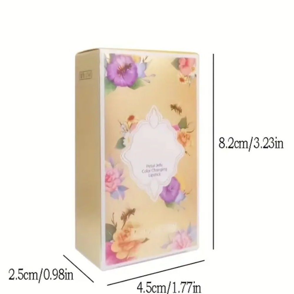 Temperature Activated Petal Color Changing Jelly Lipbalm Lipstick NWT - Picture 4 of 6